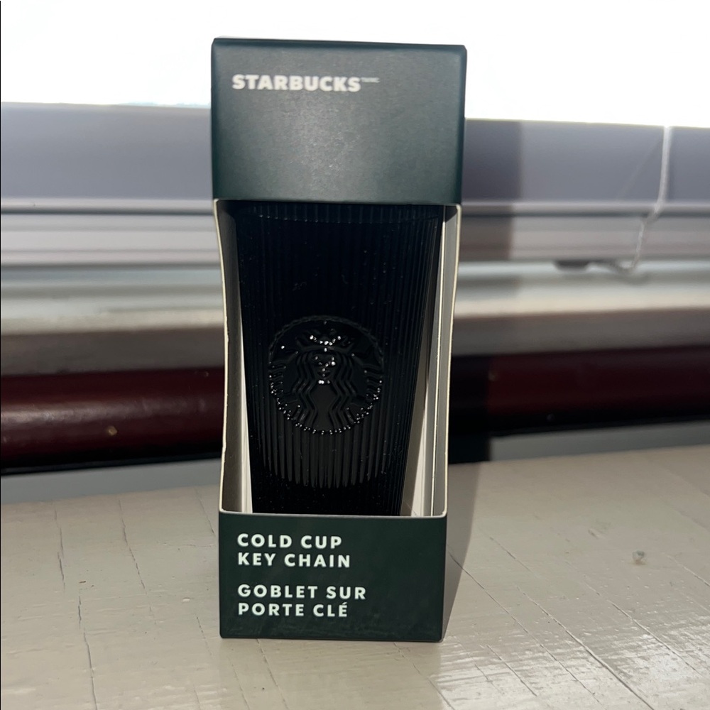 Starbucks Black Cold Cup Keychain